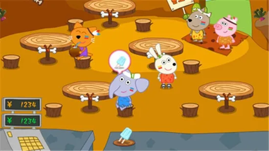 兔宝宝冰淇淋店(儿童经营游戏) 兔宝宝冰淇淋店(儿童经营游戏)