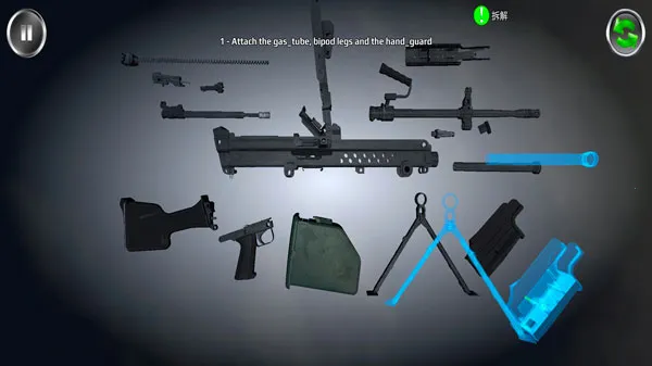 枪械拆解模拟器(枪械拆卸组装游戏) 枪械拆解模拟器(枪械拆卸组装游戏)