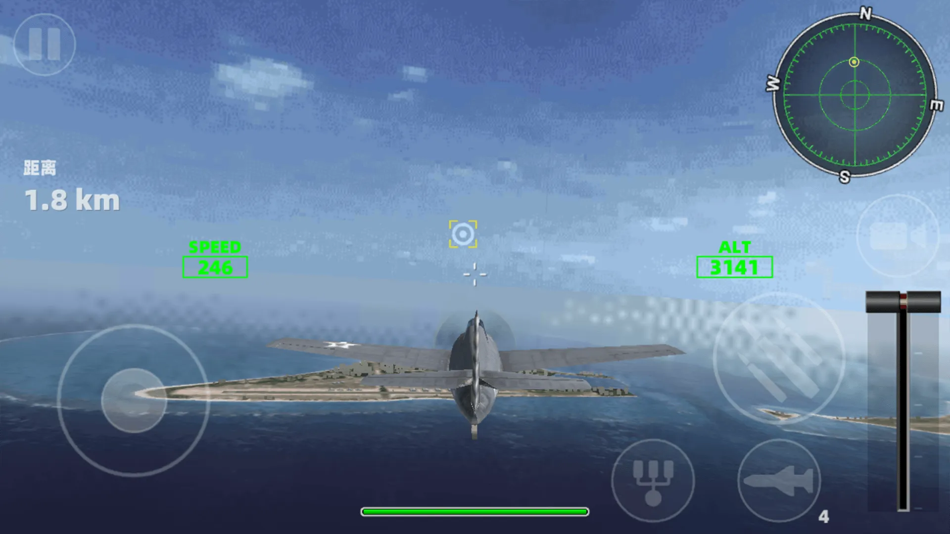 �ɻ���ʻ��ս(����ģ����Ϸ)v1.0 �ֻ����ͼ