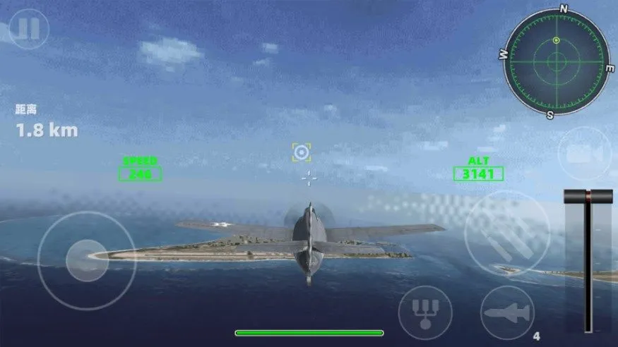 �ɻ���ʻ��ս(����ģ����Ϸ)v1.0 �ֻ����ͼ