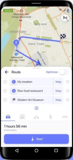 MapsMe离线地图2026官方最新版本 MapsMe离线地图2026官方最新版本