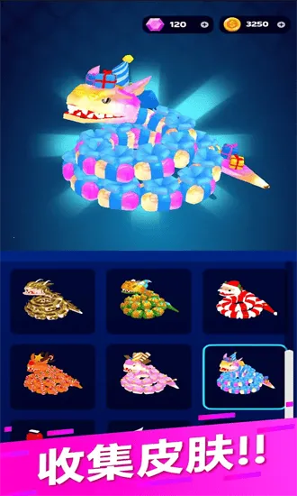 �߳�ͻsnake Clash��Ϸv69.9.0 �ֻ����ͼ