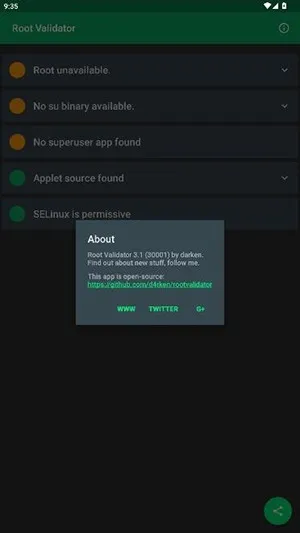 Root Validator��⹤��(RootȨ�޼�⹤��)v3.1 ��׿���ͼ