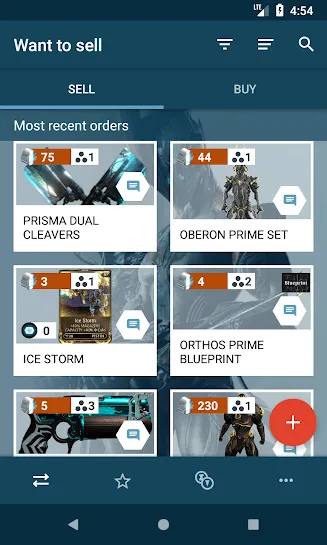 Warframe market安卓版手机版 Warframe market安卓版手机版