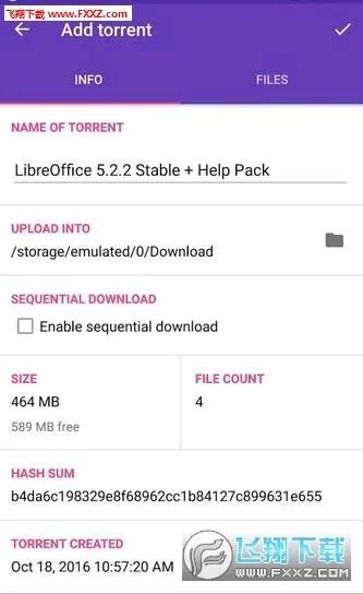 LibreTorrent�����ֻ���v4.0.1 �ٷ������ͼ