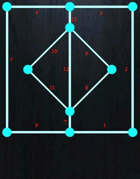一笔画(一笔画小游戏) 一笔画(一笔画小游戏)
